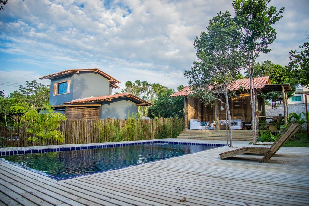 Pousada Casa De Oya ปอร์โตเซกูโร ภายนอก รูปภาพ