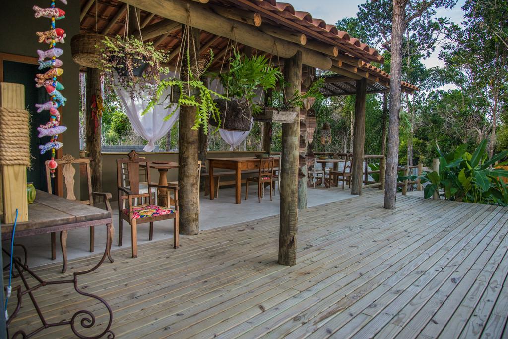 Pousada Casa De Oya ปอร์โตเซกูโร ภายนอก รูปภาพ