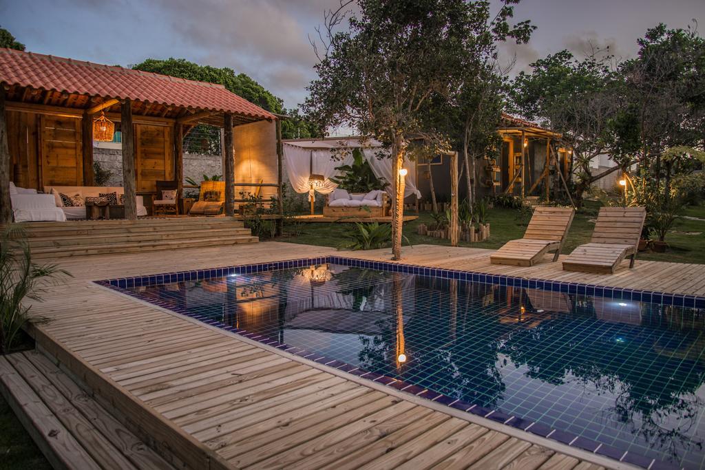 Pousada Casa De Oya ปอร์โตเซกูโร ภายนอก รูปภาพ